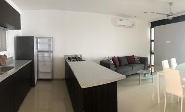 VENTA DE TOWN HOUSE AMUEBLADO EN MONTES DE AME , MÉRIDA