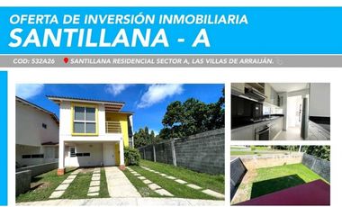 VENDO CASA ARRAIJAN LAS VILLAS SANTILLANA 3R
