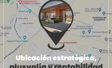 Terreno en venta en Punta Bosque, Saltillo, Coahuila de Zaragoza