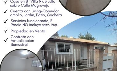 Casa en ALQUILER 3 Dormitorios