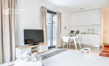 Departamento monoambiente en Palermo en  Alquiler temporario