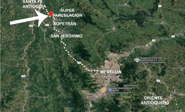 venta lote parcelación Sopetrán santa fe antioquia  san jerónimo unidad cerrada 2.000 m2 luxury lujo piscina rentabilidad inversion extranjero