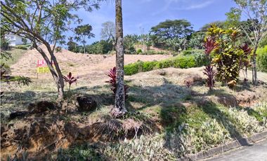 VENTA DE LOTE EN CONDOMINIO SECTOR COMBIA PEREIRA