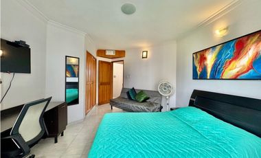 Apartamento con permiso turístico a una cuadra de la playa en bello ho