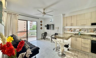 Apartamento con permiso turístico a una cuadra de la playa en bello ho