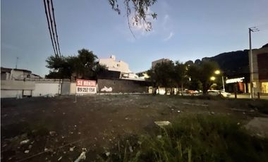 Terreno Comercial en Renta en Vasconcelos