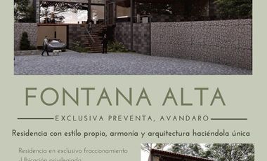 Casa en venta en Avándaro dentro de fraccionamiento boscoso.