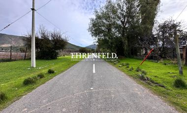 Lo Campo, Panquehue, V Región. Parcelas en venta.