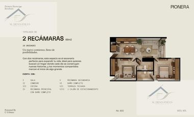 Departamento en Conkal