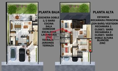CASA 3 Recamaras, Doble Altura y Terraza en Patio. Preventa ALTAVISTA