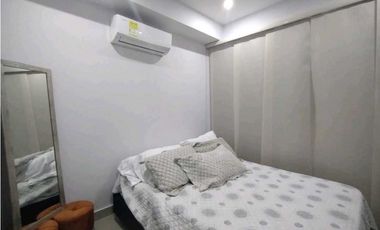 AMOBLADO EXCLUSIVO, 2 ALCOBAS, NORTE, VILLA SANTOS