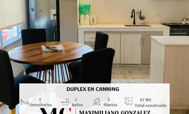 Duplex en venta 3 ambientes - Canning, Ezeiza