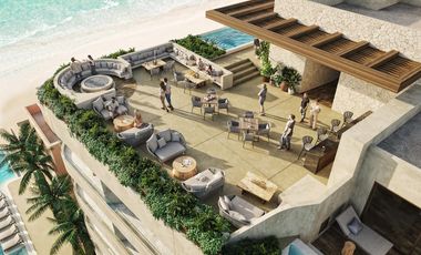 Nuevo departamento a pasos de la playa en Puerto Morelos (1477)