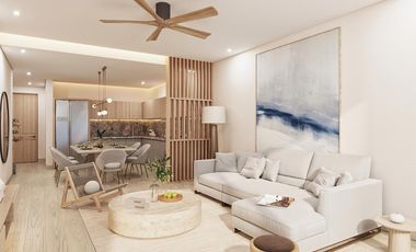 Nuevo departamento a pasos de la playa en Puerto Morelos (1477)