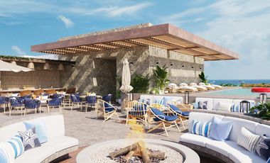 Nuevo departamento a pasos de la playa en Puerto Morelos (1477)