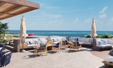 Nuevo departamento a pasos de la playa en Puerto Morelos (1477)