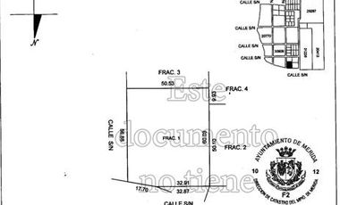 Lote en Venta en Esquina en Temozón Norte