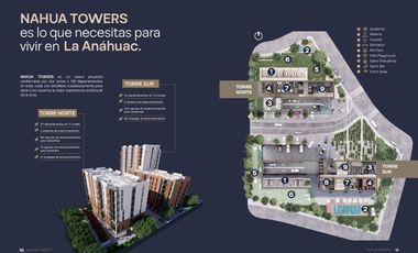 VIVE EN LA ZONA DE PLAZA FIESTA ANAHUAC, PREVENTA DE DEPAS NUEVOS