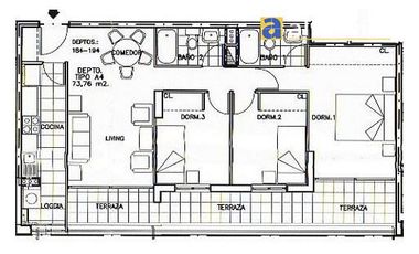 Departamento en Venta en Condominio Buenavista Torre A piso 19