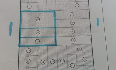 Terrenos! Venta en block! Colectora 69 y 70-Mar del  Tuyu! Zona ideal para galpón comercial!