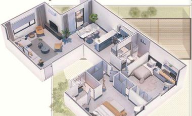 VENTA DEPARTAMENTO A ESTRENAR 2 DORM. - Z/ PASEOS COSTEROS RIO SENGUER 858-CALIDAD PREMIUM!!