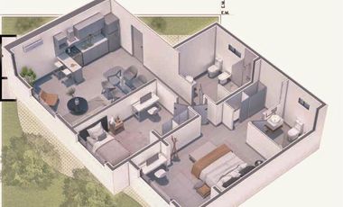 VENTA DEPARTAMENTO A ESTRENAR 2 DORM. - Z/ PASEOS COSTEROS RIO SENGUER 858-CALIDAD PREMIUM!!