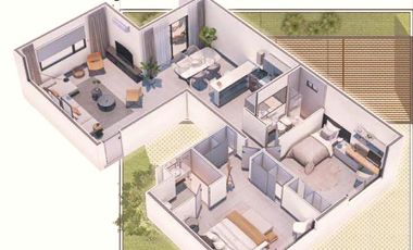 VENTA DEPARTAMENTO A ESTRENAR 2 DORM. - Z/ PASEOS COSTEROS RIO SENGUER 858-CALIDAD PREMIUM!!