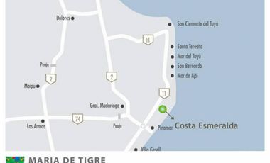 Ecuestre lote Barrio Costa Esmeralda