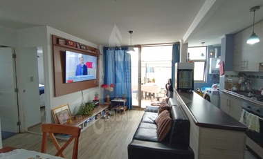 Departamento con patio. Metro La Concepción. Villa Alemana