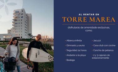 Renta Condominio en Torre Marea – Unidad 605, Modelo 2A