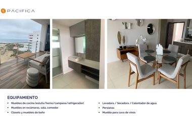 Renta Condominio en Torre Marea – Unidad 605, Modelo 2A