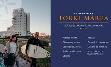 Renta Condominio en Torre Marea – Unidad 206, Modelo 2C