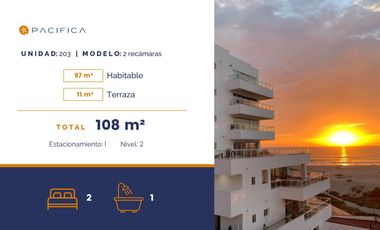 Renta Condominio Amueblado en Torre Pacífica – Unidad 203