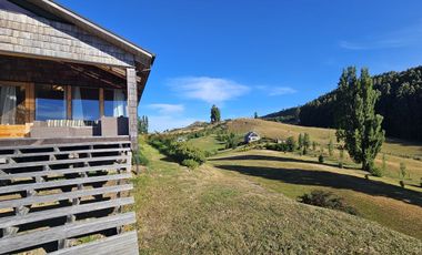 Espectacular casa con hermosa vista al mar, Castro, Chiloé
