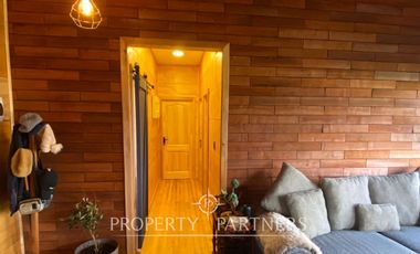 Promoción por 3 meses, parcela con 2 casas y vista a volcanes y lago en Molino Viejo, Puerto Varas