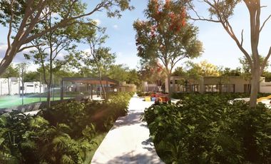 Casa de una planta con piscina incluida en privada residencial y 3 habitaciones