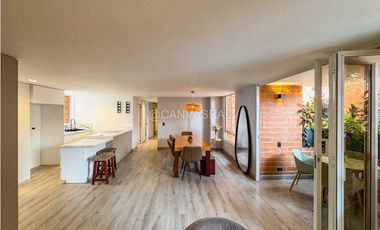 Apartamento Amoblado en El Poblado, cerca de la Milla de Oro