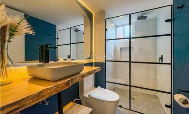 Apartamento Amoblado en El Poblado, cerca de la Milla de Oro