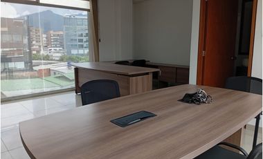 OFICINA AMOBLADA EN ARRIENDO, LA CASTELLANA