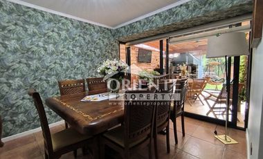 CASA GRANDE, PEÑALOLEN, 4 DORMITORIOS 4 BAÑOS, HOME OFFICE