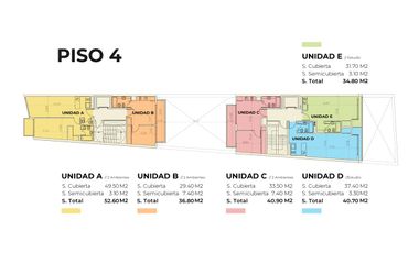 VENTA EXCELENTE ESTUDIO MUY LUMINOSO A ESTRENAR EN PALERMO A 1 CUADRA DEL METROBÚS