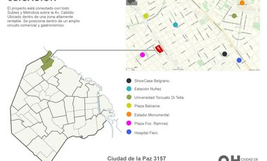 Departamento en Venta en pozo en Belgrano