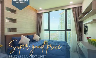 Super good price high rise condo @Jomtien 44 sq.m 1 Special price 2,590,000 THB