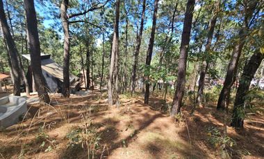 Bonito conjunto de 4 cabañas y una cabaña chalet de 2 plantas en venta en Mazamitla, Jalisco