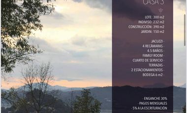 Casa en venta en Cruz de Misión, Valle de Bravo
