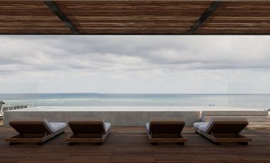 Departamento en venta en Puerto Morelos vista al mar