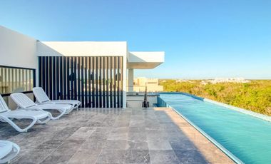 DEPARTAMENTO 1 RECAMARA AMUEBLADO  ELLE RESIDENCE ALDEA ZAMA CREDITO