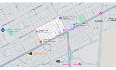Venta Terreno Centro de Cancun, SM 66, $1.070 MDP, 300M2