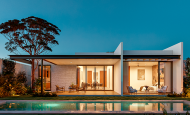 CASA VENTA MERIDA UNA PLANTA CON ALBERCA EN PRIVADA CON AMENIDADES ZONA COUNTRY