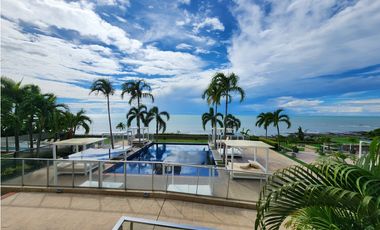 Beachfront at The Palms – 1BR + Den with Ocean Views!